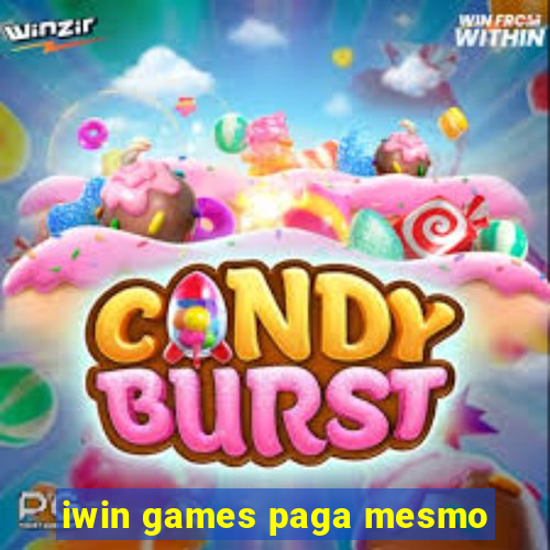 iwin games paga mesmo